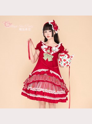 Magic Tea Party Cherry Tea Party Lolita Dress OP 2 (MP134)